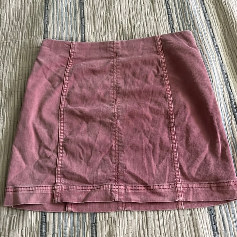 Cargo mini skirt